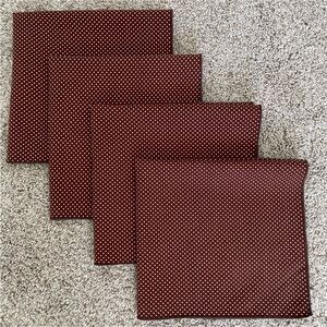 Vintage Polka Dot Napkins- Set of 4